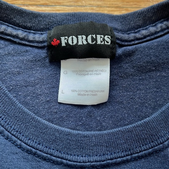 Vintage Royal Canadian Navy T-Shirt / Large - Picture 3 of 7